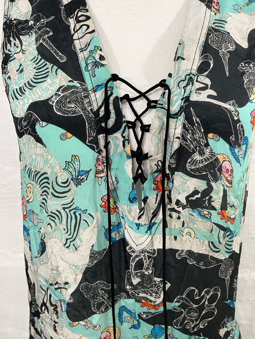 ZADIG & VOLTAIRE RORY ORINT DRESS - Picture 11 of 16